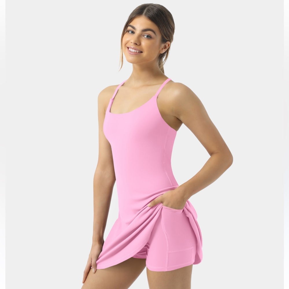 HALARA
Everyday Softlyzero™ Plush Backless Flare Activity dress zise Large